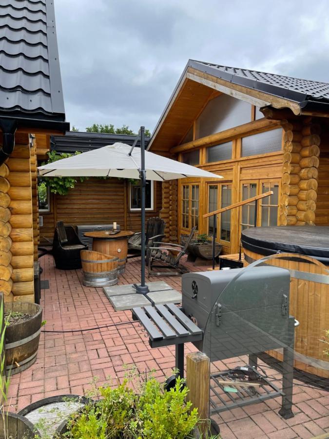Wellness Huette Am Zwenkauer See Bei Leipzig Екстер'єр фото