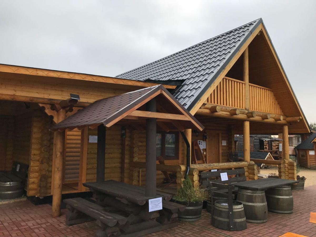 Wellness Huette Am Zwenkauer See Bei Leipzig Екстер'єр фото